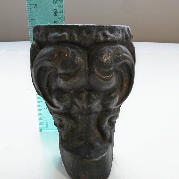 Antique Cast Iron Legs Set Of Four for Wood Coal Burn Stove Parts feet tub? Vtg - Picture 5 of 5
